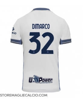 Inter Milan Federico Dimarco #32 Maglia Gara Trasferta Repliche 2024-25